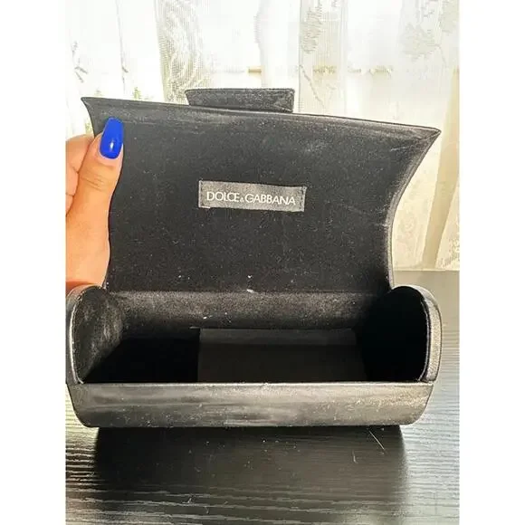 Dolce & Gabbana Black Logo Eyeglass/Sunglass Case – Well Loved - Picture 2 of 5
